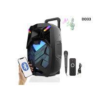 Преносим 15-инчов 40W висока мощност с Мултимедиен високоговорител- DD33